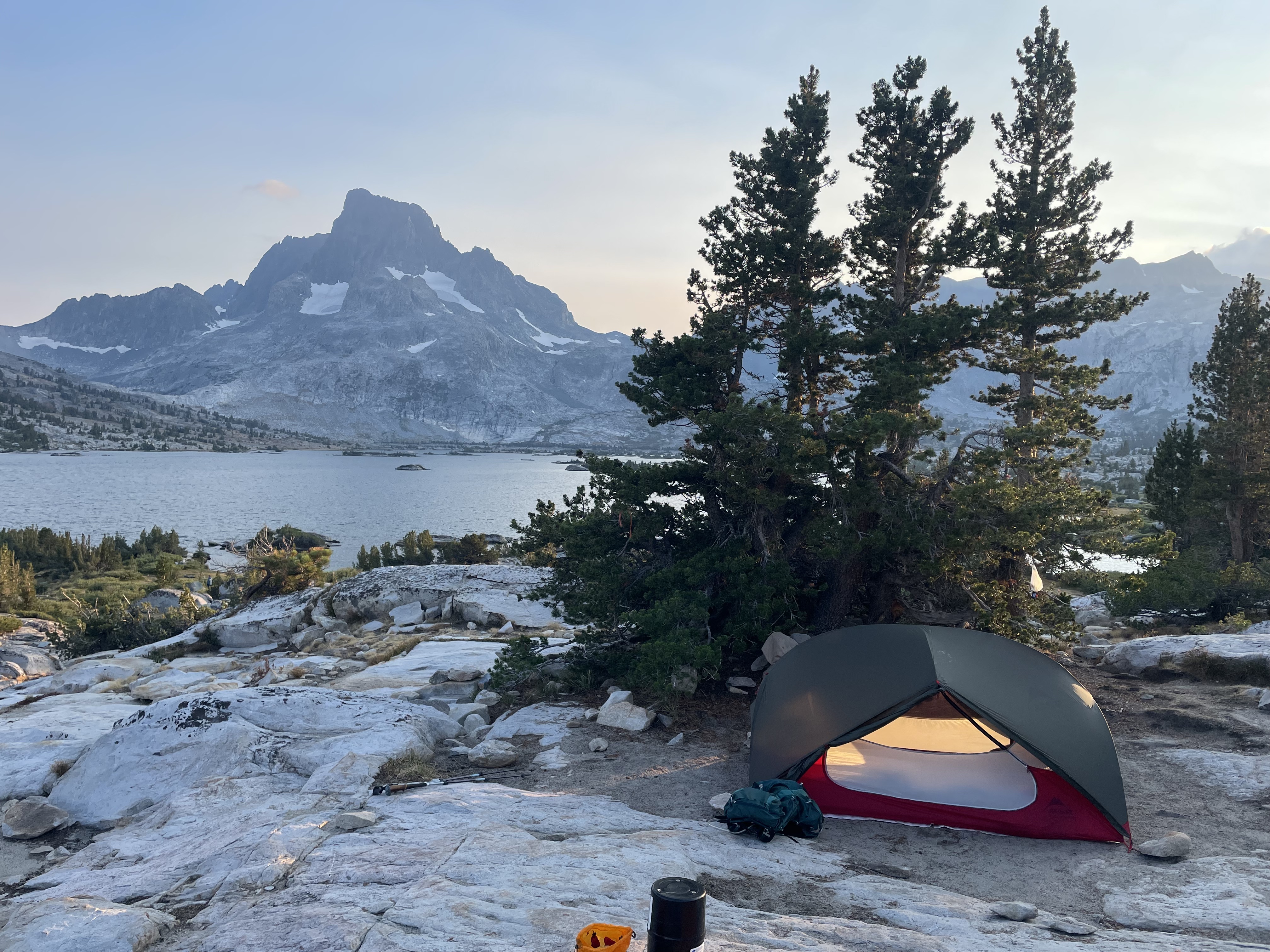 Thousand Island Lake camping